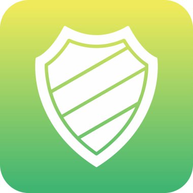 kalkan simgesi web basit illüstrasyon