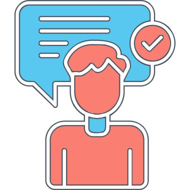 Karar Web simgesi vektör illüstrasyonu oluşturma