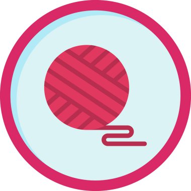 Yün ağ ikonu vektör illüstrasyonu