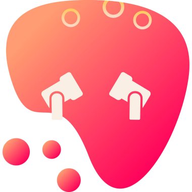 Spotlights modern simgesinin vektör illüstrasyonu                   