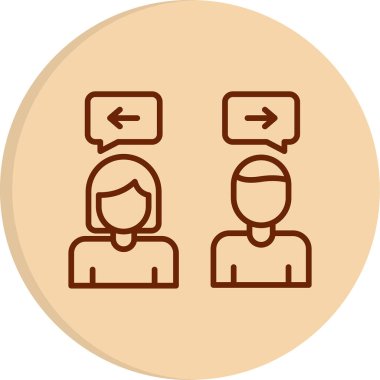 Tarafsız ağ simgesi vektör illüstrasyonu 