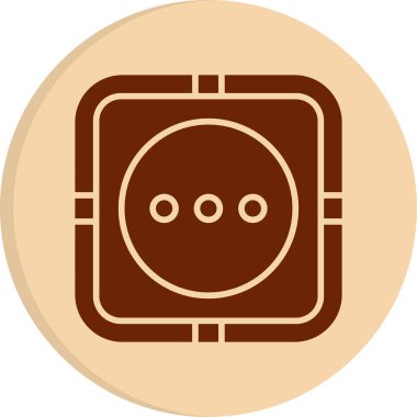 Menü, daha fazla satır simgesi. Düz biçim vektör sembolü