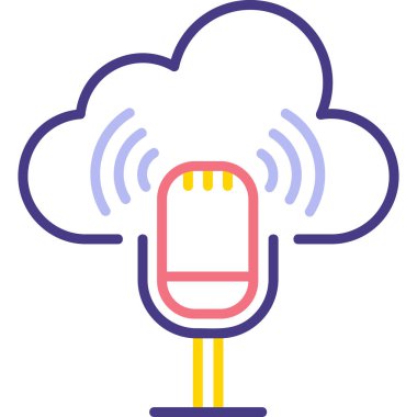 bulut vektörü resimleme tasarımı 