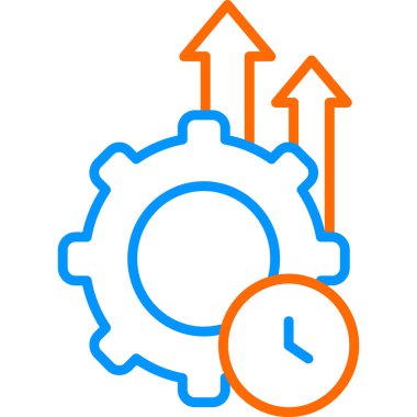 Üretkenlik Ağı vektör illüstrasyonu 