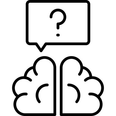 Quiz web simgesi, vektör illüstrasyonu