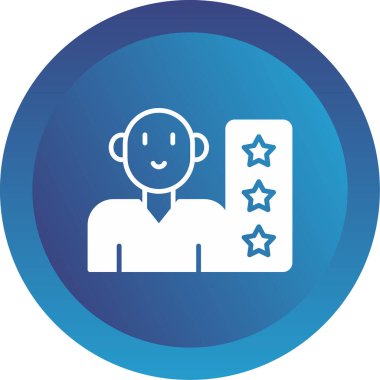 user icon, vector illustration simple design