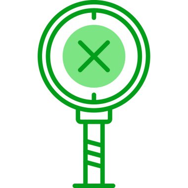 Düz simge, vektör gösterimi yanıtla 