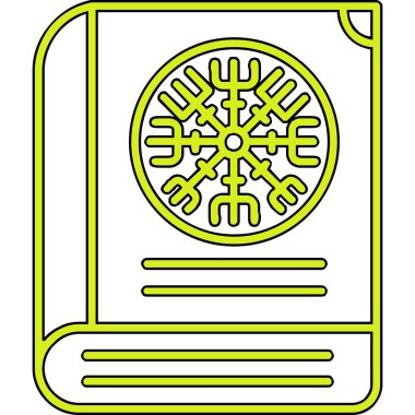 kitap simgesi, vektör illüstrasyonu basit tasarım