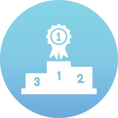 İlk Konum web simgesi, vektör illüstrasyonu