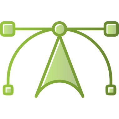 Web için basit bir vektör simgesi 