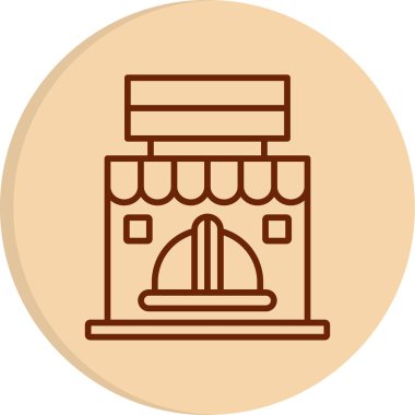 Çalışma Ağı ikonu vektör illüstrasyonu