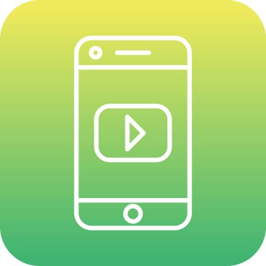 vektör çizimi sosyal medya simge 