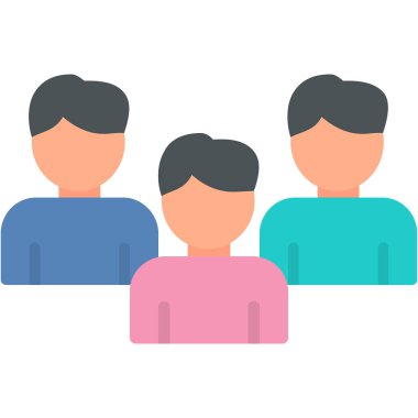 vector illustration of Group people icon 