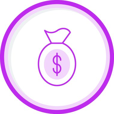 Yatırım simgesi vektör illüstrasyon tasarımı 