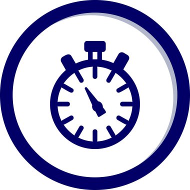 Kronometre simgesi çizimi