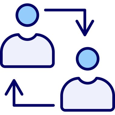 Web simgesi vektör illüstrasyonunu transfer et 