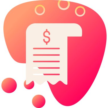 Bill simgesi, vektör illüstrasyonu basit tasarım