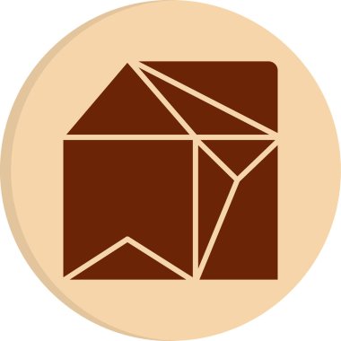 vektör evi oluşturma simgesi, modern tasarım illüstrasyonu 