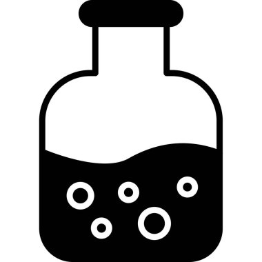 Zehir. Web simgesi basit illüstrasyon        