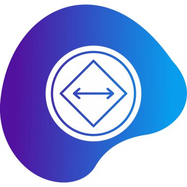 yaylı ok işareti. Web simgesi vektör illüstrasyonu