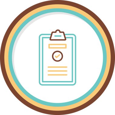 Pano web simgesi vektör illüstrasyonu 