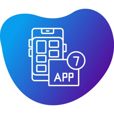 telefon bildirim simgesi, vektör illüstrasyonu basit tasarım