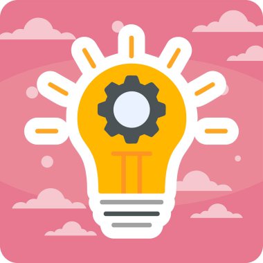 Yenilik simgesi vektör illüstrasyonu