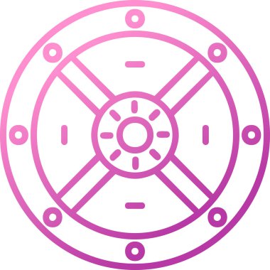 Ağ için koruma kalkanı vektör simgesi 