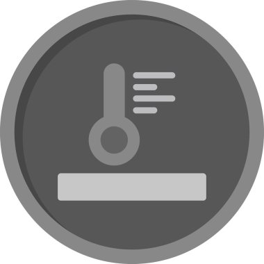 Termo Düzenleme Ağ ikonu vektör çizimi