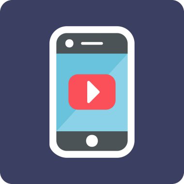 vektör çizimi sosyal medya simge 