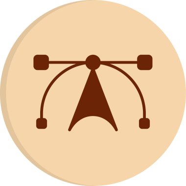 Web için basit bir vektör simgesi 