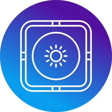 Web ve mobil için hafif vektör simgesi 