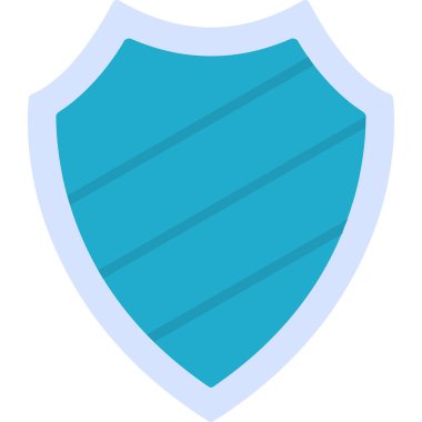 kalkan simgesi web basit illüstrasyon