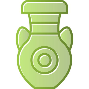 vazo ağ simgesi, vektör illüstrasyonu