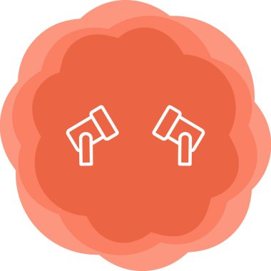 Spotlights modern simgesinin vektör illüstrasyonu                   