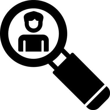 Asker Adayı Web simgesi vektör illüstrasyonu