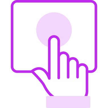 Simgeye bas. düz tasarım biçimi  