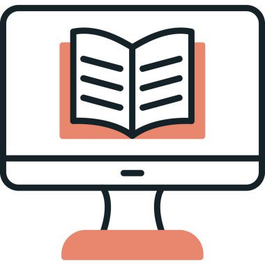 Özel ders. Web simgesi basit illüstrasyon