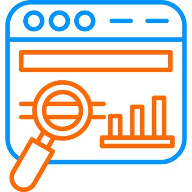 vektör Arama Web simgesi illüstrasyonu 