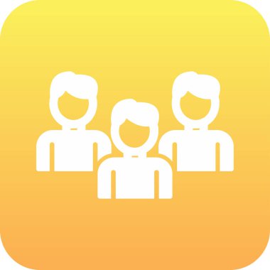 vector illustration of Group people icon 