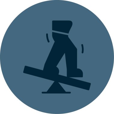 Web simgesi vektör illüstrasyonunu dengele