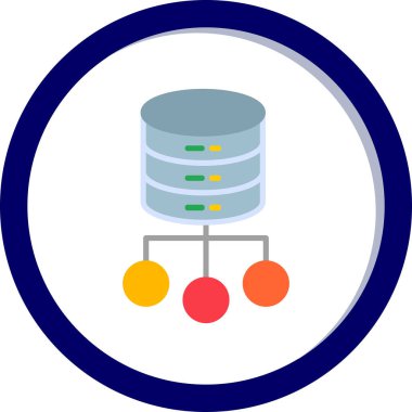 ağ web simgesi, vektör çizim 