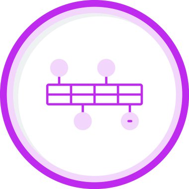 Şema web simgesi vektör illüstrasyonu 