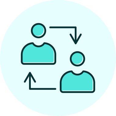 Web simgesi vektör illüstrasyonunu transfer et 