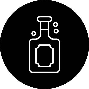 Zeytinyağı. Web simgesi basit illüstrasyon             