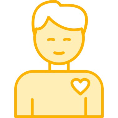 Gönüllü ağ simgesi basit illüComment