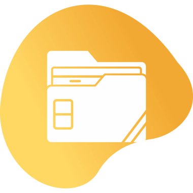 dizin simgesi, vektör illüstrasyonu basit tasarım