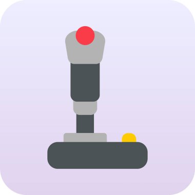 Modern joystick simgesinin vektör çizimi                             