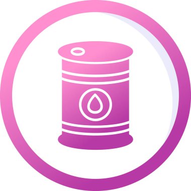 Petrol varil simge vektör çizim