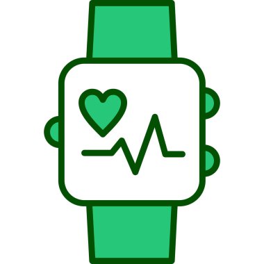 vector illustration of smart watch 